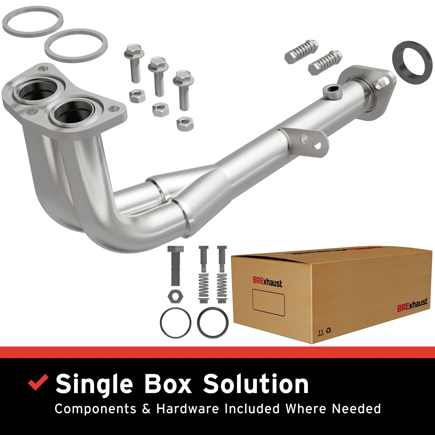 1997-2001 Honda CR-V Direct-Fit Front Pipe Kit 107-0024
